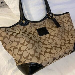 Authentic Monogram Coach Purse